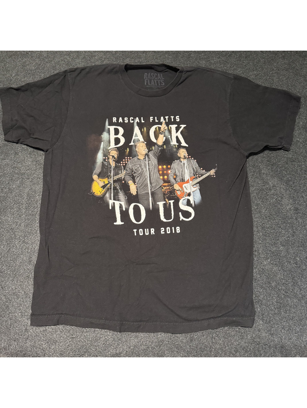 Concert Tour T-Shirt Lot of 3 - Duran Duran, Rick Springfield, Rascal Flatts XL
